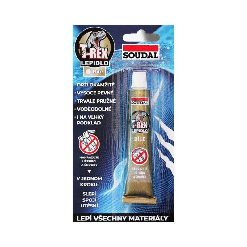 Lepidlo T-REX POWER biele 25ml