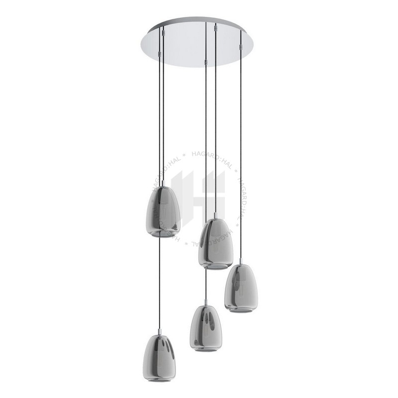 Svietidlo závesné ALOBRASE 98617 max. 5x40W E27 230V IP20