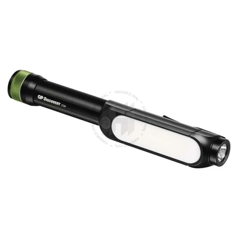 Svietidlo LED prenosné P8508 550lm 3×AA 1,5V dosvit 110m hliník