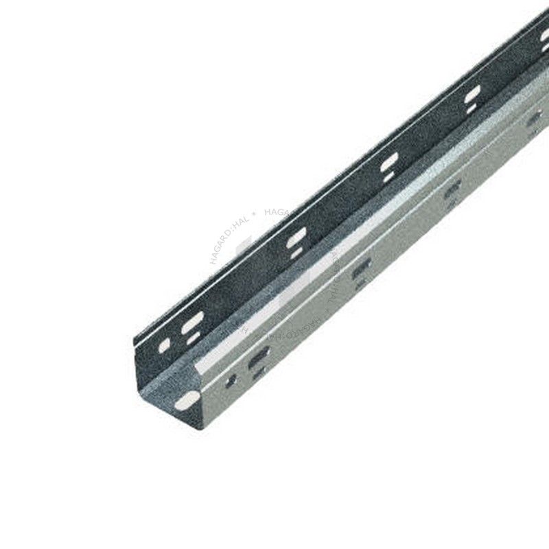 Žľab káblový LINEAR+ L1B-P 50/50 SZ 50x50mm 3m perforovaný zinkovaný