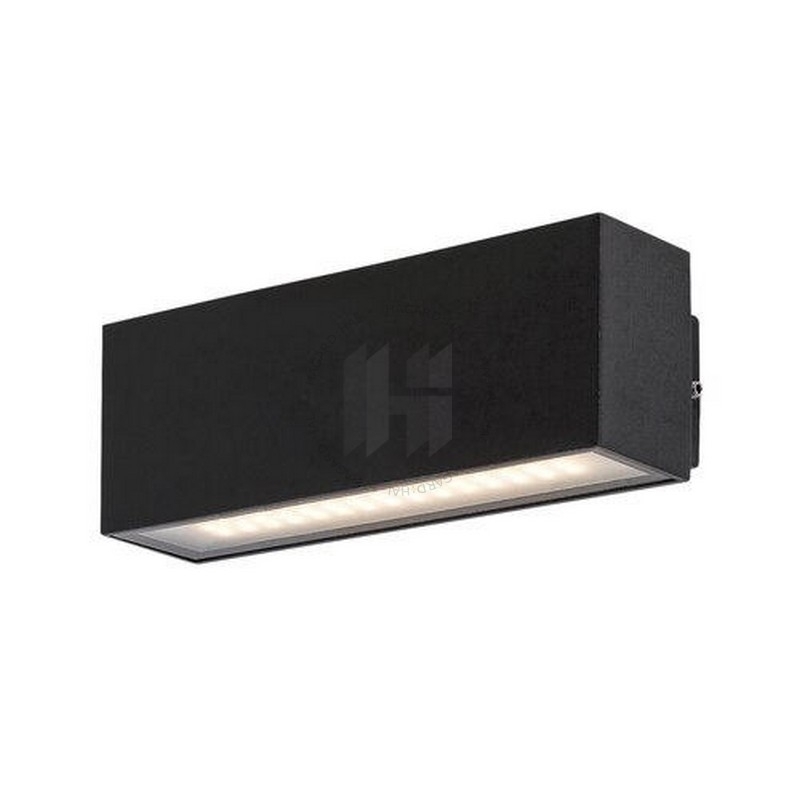Svietidlo LED nástenné Mataro 77075 10W 720lm 4000K IP54 čierna