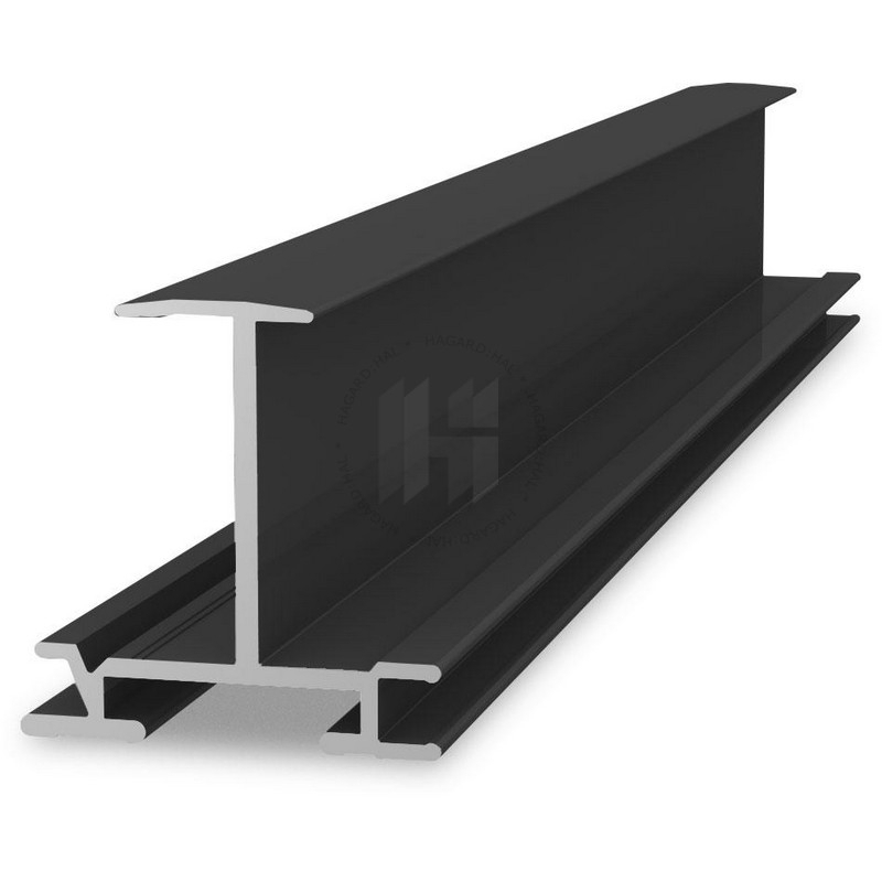 Lišta vkladacia K2 2004217 InsertionRail 35 5,40 m hliníková čierna