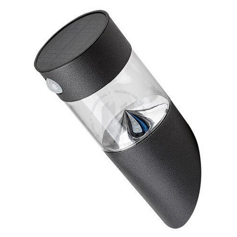 Svietidlo LED solárne so senz. Kapuas 77015 1,5W 100lm 4000K 3,7V IP65 čierna