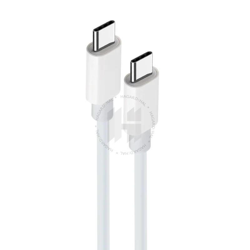 Kábel nabíjací Maxlife MXUC-05 USB-C na USB-C 60W Fast Charge 2m biely