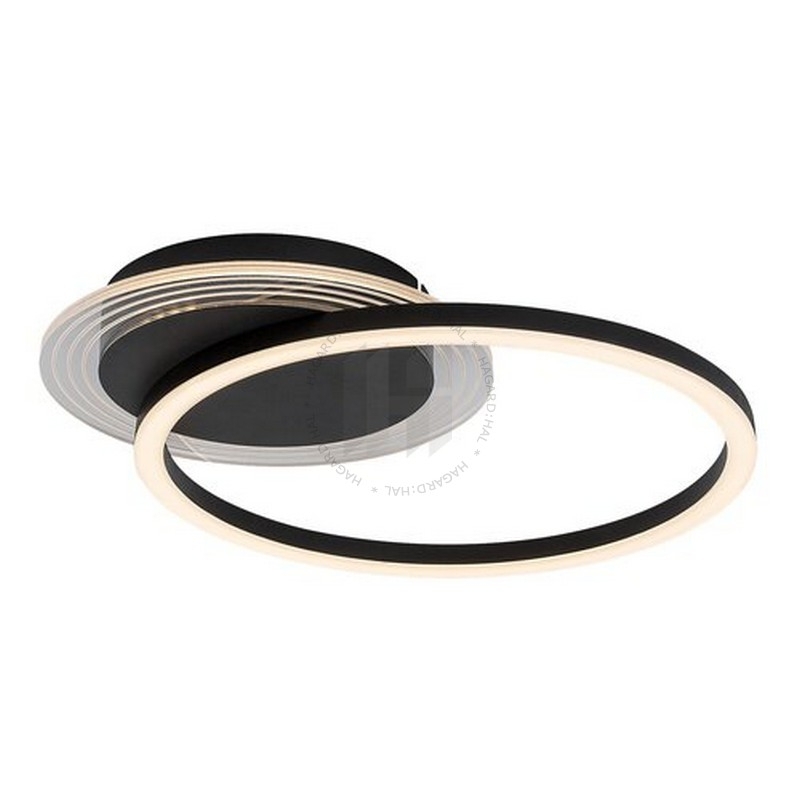 Svietidlo LED stropné Kerstin 71368 24W 1800lm 3000K 230V IP20 čierna