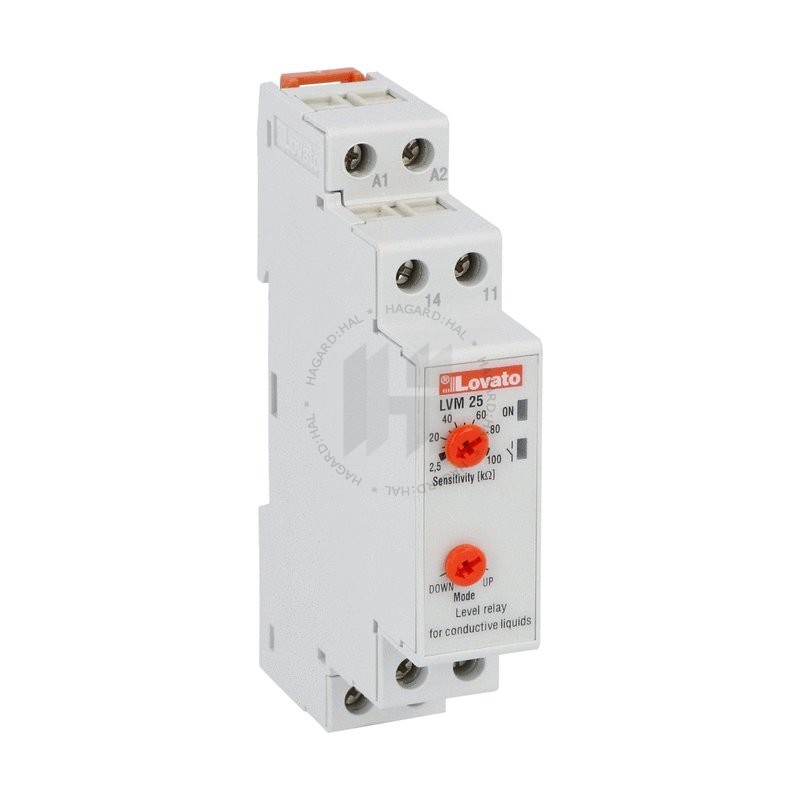 Relé hladinové LVM25240 8A/24-240VAC/DC 1M 1prep