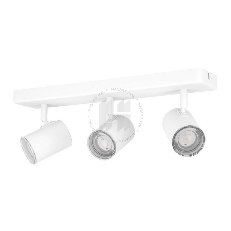 Svietidlo prisadené bodové CONSUMA 1 901963 max. 3x5W GU10 230V IP44 biela