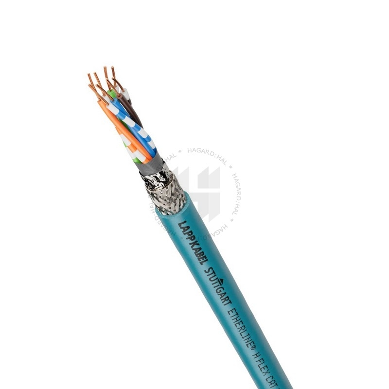 Kábel dátový ETHERLINE P Flex CAT.5e 4X2XAWG26/7
