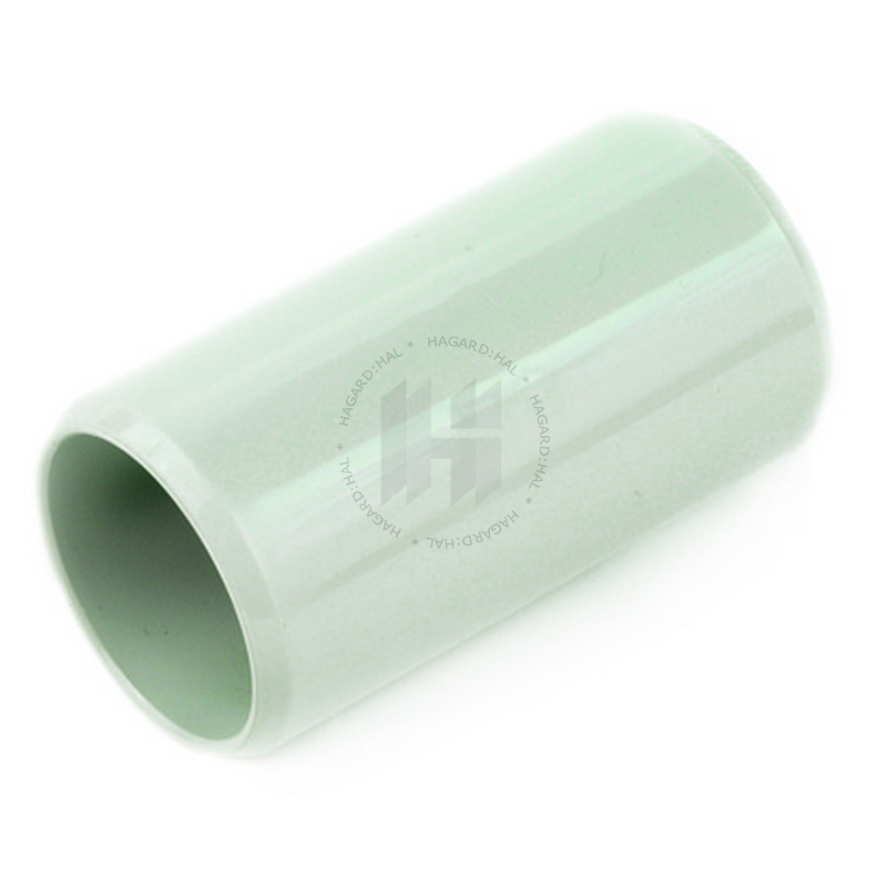 Spojka rúrky HFSM25 25mm PVC svetlosivá