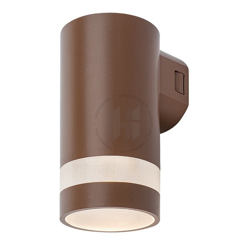 Svietidlo LED nástenné Urfa Line 77211 max. 9W 800lm 3000/4000/6500K 230V IP65 hnedá
